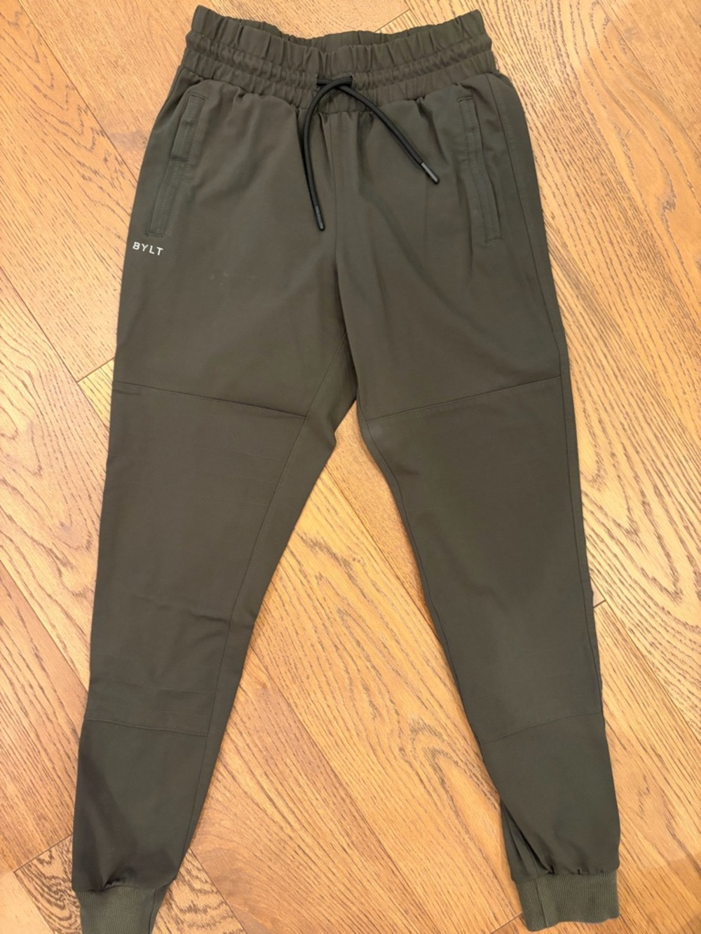 BYLT Women's Olive Green Jogger Pants